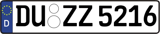 DU-ZZ5216