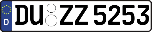 DU-ZZ5253