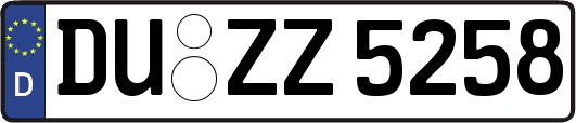 DU-ZZ5258