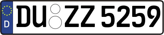 DU-ZZ5259
