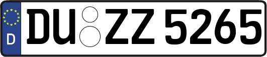 DU-ZZ5265