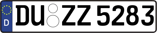 DU-ZZ5283