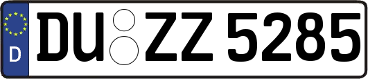 DU-ZZ5285