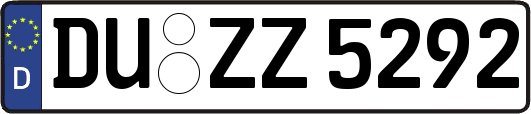 DU-ZZ5292