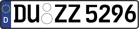 DU-ZZ5296