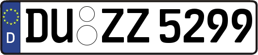 DU-ZZ5299