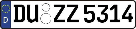 DU-ZZ5314