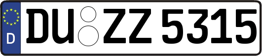 DU-ZZ5315