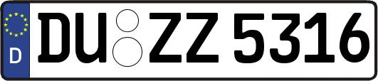 DU-ZZ5316