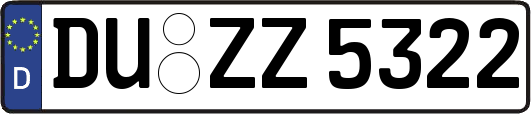 DU-ZZ5322