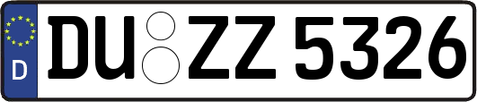 DU-ZZ5326