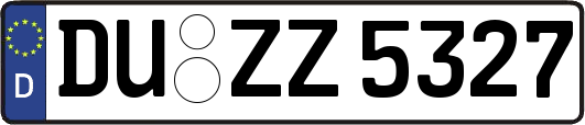 DU-ZZ5327