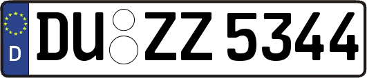 DU-ZZ5344
