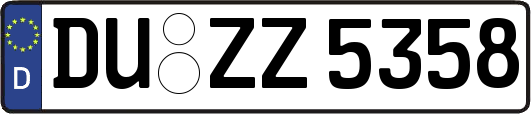 DU-ZZ5358