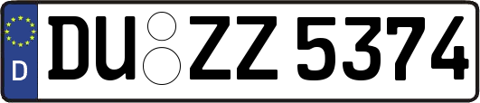 DU-ZZ5374