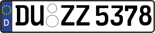 DU-ZZ5378
