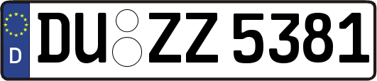 DU-ZZ5381