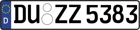DU-ZZ5383