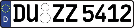 DU-ZZ5412