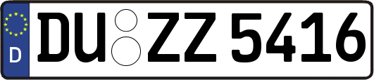 DU-ZZ5416
