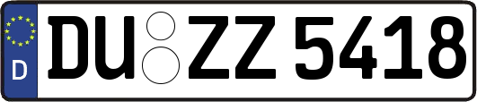 DU-ZZ5418