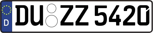 DU-ZZ5420