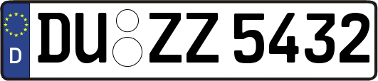 DU-ZZ5432