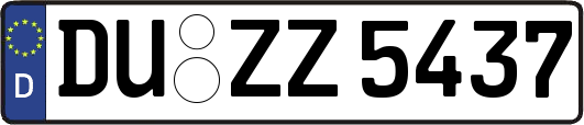 DU-ZZ5437