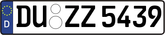 DU-ZZ5439