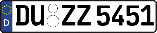 DU-ZZ5451