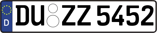 DU-ZZ5452