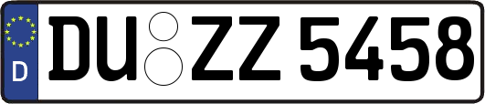 DU-ZZ5458