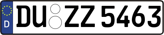 DU-ZZ5463