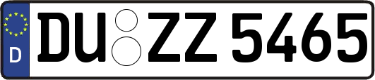 DU-ZZ5465