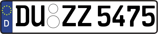 DU-ZZ5475