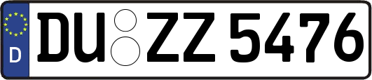 DU-ZZ5476