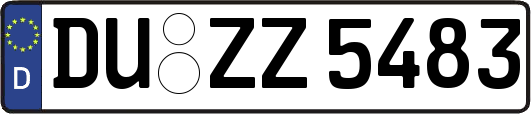 DU-ZZ5483
