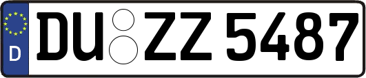 DU-ZZ5487