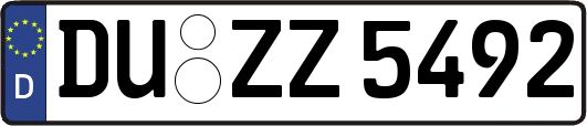 DU-ZZ5492
