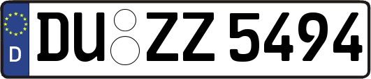 DU-ZZ5494