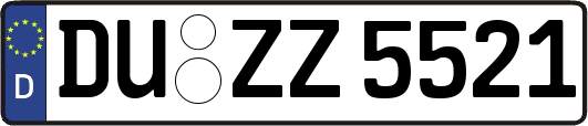 DU-ZZ5521