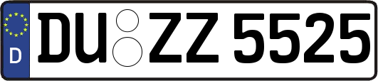 DU-ZZ5525