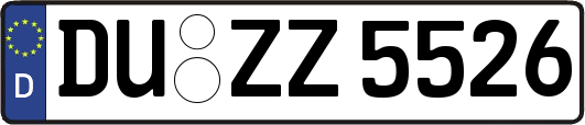DU-ZZ5526