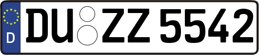 DU-ZZ5542