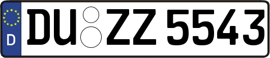 DU-ZZ5543