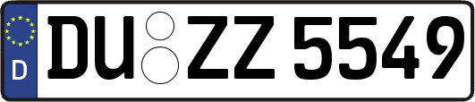 DU-ZZ5549