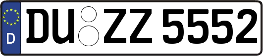DU-ZZ5552
