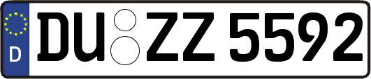 DU-ZZ5592