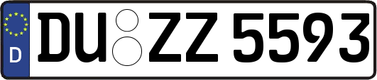 DU-ZZ5593