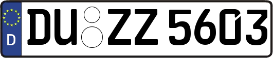 DU-ZZ5603